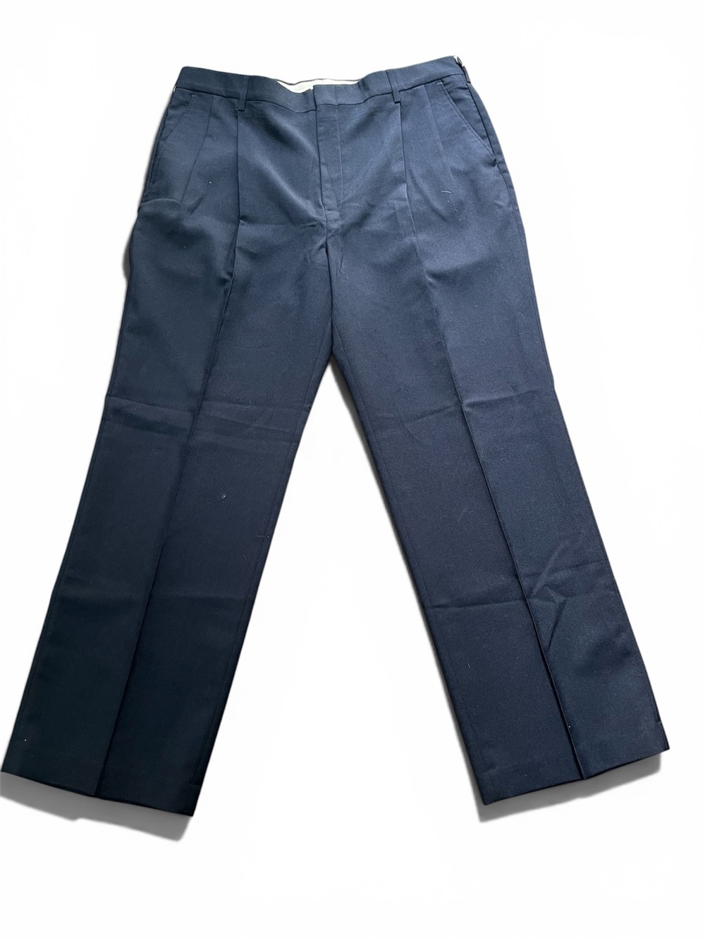 Botany wool blend 38x30 Classic Navy Dress Pants